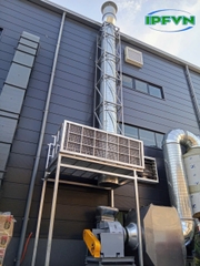 Tháp xử lý khí thải hơi acid ( Tháp hấp thụ khí thải )