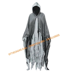 Cho thuê đồ múa, trang phục hóa trang Halloween áo choàng ma quái xám đẹp, chất lượng, uy tín, giá tốt