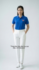 Cho thuê áo thun đoàn viên xanh dương đẹp, giá rẻ
