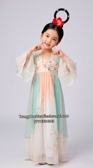 Cho thuê đồ trang phục trung thu, đồ chị Hằng Nga thiếu nhi chú cuội trắng xanh ngọc đẹp, giá tốt