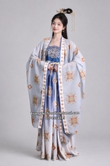Cho thuê đồ trang phục trung thu, đồ chị Hằng Nga chú cuội trắng Thanh Vân đẹp, giá tốt