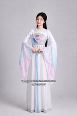 Cho thuê đồ trang phục trung thu, đồ chị Hằng Nga chú cuội trắng xanh hồng ngọc đẹp, giá tốt