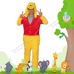 Cho thuê thú rối hở mặt Gấu Pooh