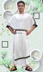 Cho thuê trang phục Hy Lạp nam trắng đẹp, chất lượng