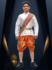 Cho thuê trang phục truyền thống nước Lào nam đẹp, chất lượng