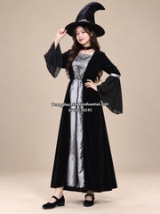 Cho thuê đồ múa, trang phục hóa trang Phù Thủy xám Halloween