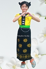 Cho thuê trang phục đồ dân tộc Thái nữ thiếu nhi trẻ em giá rẻ, đẹp