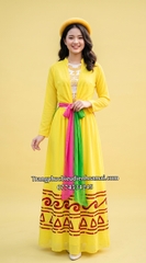 Cho thuê trang phục đồ tứ thân ba màu giá rẻ, đẹp