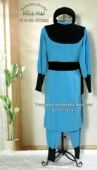 Cho thuê trang phục tướng cổ trang xanh dương đẹp, chất lượng