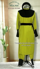 Cho thuê trang phục tướng cổ trang xanh lá đẹp, chất lượng