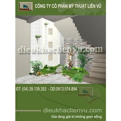 Tiểu cảnh cầu thang đẹp