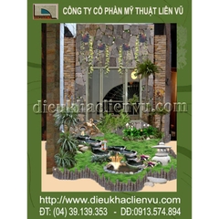 Tiểu cảnh tranh đá đẹp