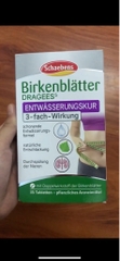 Thuốc giảm cân điều tiết nước - Birkenblätter Dragees của Schaebens - Ko gây hại sức khỏe, không cần ăn kiêng- ko gây mệt mỏi