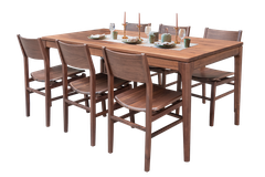 Bàn Ăn Gỗ Óc Chó Xuất Khẩu Mỹ Kenton