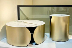 Bàn trà Phòng Khách mặt đá Ceramic-0060