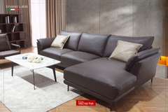 Bộ Ghế Sofa chất liệu da bò Ý Divano L-809