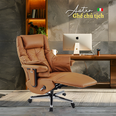 Ghế Chủ Tịch Nhập Khẩu ASTRO-2210 màu Tobacco