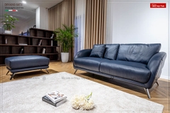 Bộ Sofa nhập khẩu chất liệu da bò Italia Divano S871