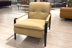 Ghế thư giãn da bò Ý Rose nhập khẩu màu Nâu Cacao Brown