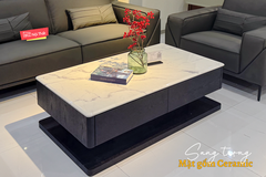 Bàn Trà Mặt Đá Marble  C8524 cao cấp nhập khẩu