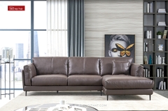 Bộ Sofa nhập khẩu chất liệu da bò Italia Divano S-781