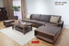 Bộ Sofa Gỗ Óc Chó thông minh xuất khẩu Nhật Bản SL-15W