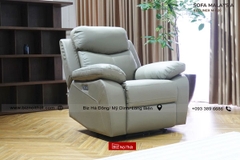 Ghế Sofa đơn thông minh Recliner chỉnh điện da thật nhập khẩu Malaysia M-1120A