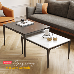 Bộ Bàn Trà Thông Minh Mặt Đá Marble C8120
