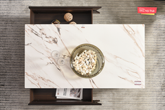 Bàn Trà Mặt Gốm Ceramic-C21927 siêu bền nhập khẩu chính hãng