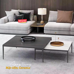 Bộ Bàn Trà Thông Minh Mặt Đá Marble C8120