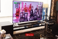 Kệ Tivi Mặt Đá chân inox TV1724 (mặt đá tự nhiên màu đen)