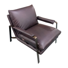Ghế Arm chair thư giãn da thật italy Coco nhập khẩu