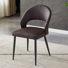 Ghế da nhập khẩu C36 màu nâu Dark Brown