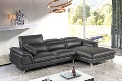 Bộ Sofa góc nhập khẩu da bò Italia Divano L368