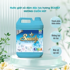 Nước giặt xả 6in1 hương cuốn hút SCANLY cho quần áo bé yêu - sự lựa chọn tuyệt vời dành cho mẹ