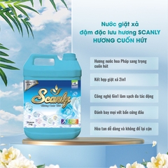 Nước giặt xả 6in1 hương cuốn hút SCANLY cho quần áo bé yêu - sự lựa chọn tuyệt vời dành cho mẹ