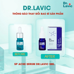 Serum Giảm Mụn Chăm Sóc Da, Thông Tuyến Bã, Tái Tạo Tuyến Bã Nhờn, Đẩy Mụn Dr.Lavic 5P Ance Serum DR907