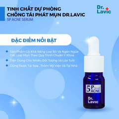 Serum Giảm Mụn Chăm Sóc Da, Thông Tuyến Bã, Tái Tạo Tuyến Bã Nhờn, Đẩy Mụn Dr.Lavic 5P Ance Serum DR907