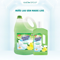 Nước lau sàn hương chanh sả Magic Live Khử Mùi Lưu Hương Đuổi Muỗi Đuổi Côn Trùng