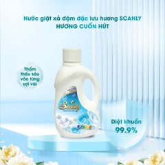 Nước giặt xả 6in1 hương cuốn hút SCANLY cho quần áo bé yêu - sự lựa chọn tuyệt vời dành cho mẹ
