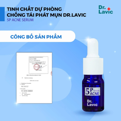 Serum Giảm Mụn Chăm Sóc Da, Thông Tuyến Bã, Tái Tạo Tuyến Bã Nhờn, Đẩy Mụn Dr.Lavic 5P Ance Serum DR907