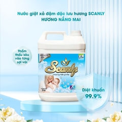 Nước Giặt xả hương nắng mai 6in1 Scanly giúp giữ màu bền bỉ, Thơm ngát cả ngày dài