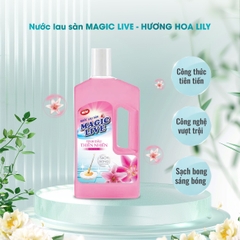 Nước lau sàn hương hoa lily Magic Live Khử Mùi Lưu Hương Đuổi Muỗi Đuổi Côn Trùng