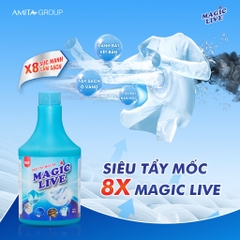 Siêu tẩy mốc 8X Magic Live 500ml MGTM120