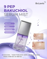 Xịt Serum Cấp Nước Dưỡng Ảm Sâu Bên Trong Da 9 PEP BAKUCHIOL SERUM MIS 60ml DR981