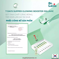 Set tinh chất căng bóng Dr.Lavic 7Day Super Glowing Booster - DR974