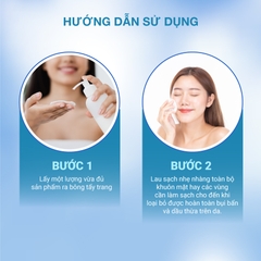 Nước tẩy trang làm sạch sâu và cân bằng da Dr.Lavic Sensitive Cleansing Water 500ml DR802