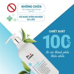 Nước tẩy trang làm sạch sâu và cân bằng da Dr.Lavic Sensitive Cleansing Water 500ml DR802