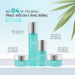 Bộ 04 SP tái sinh, phục hồi da căng bóng Sennio - SENNIO SNO 832