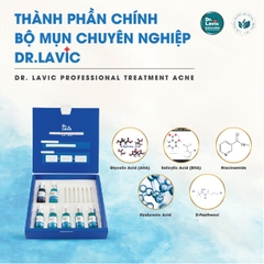 Bộ mụn chuyên nghiệp Professional Treatment Acne - DR.LAVIC DR905